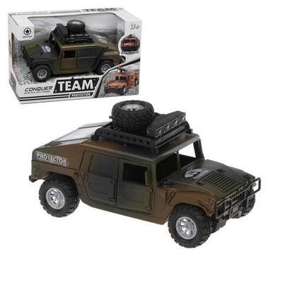 Машина ин. Военная, откр.двери, пакет 026D