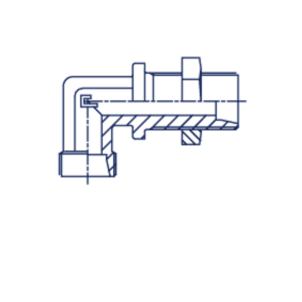 Соединение PD90 DS12 M20х1.5 (корпус)