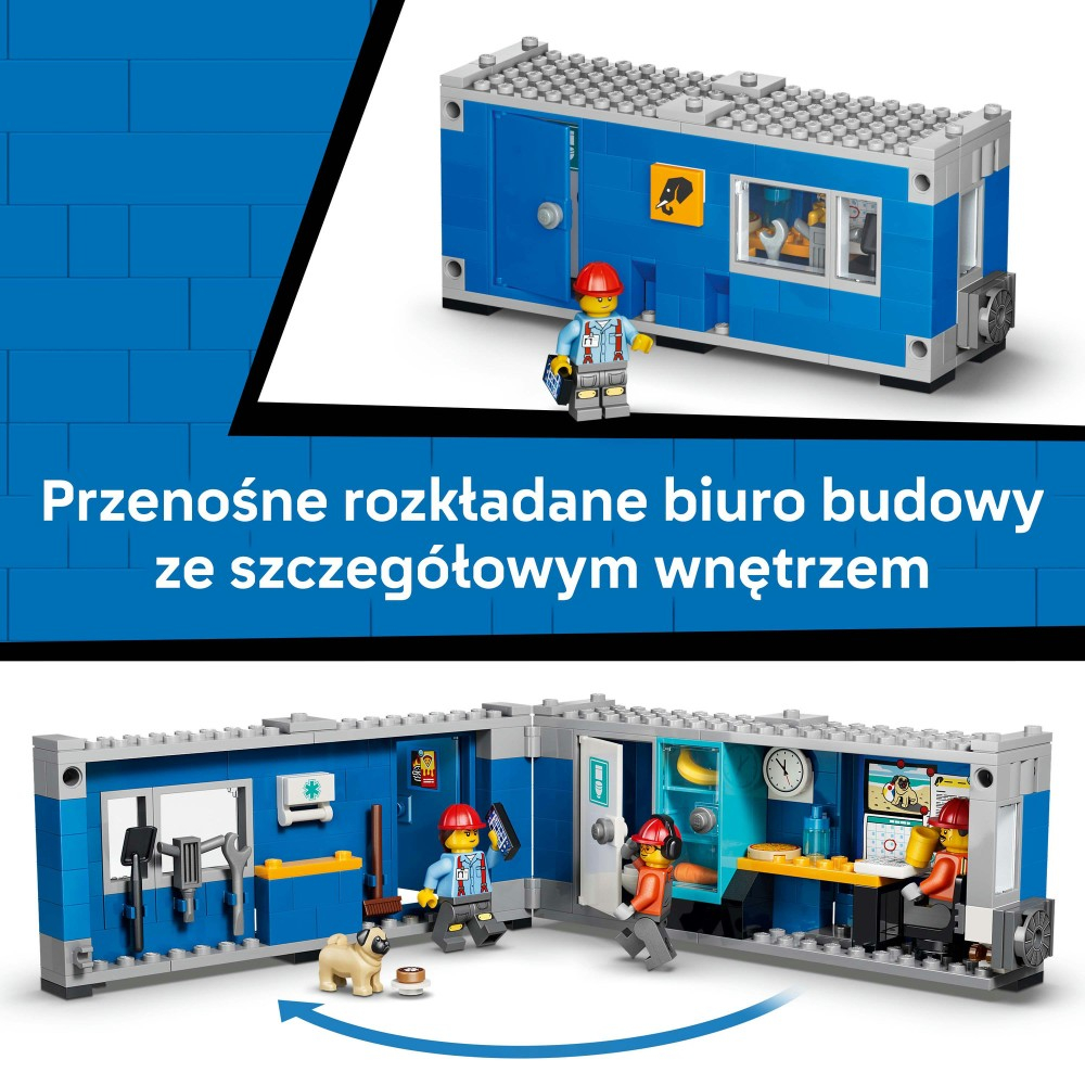Конструктор LEGO City 60494 Самосвал и фронтальный погрузчик — фото 6