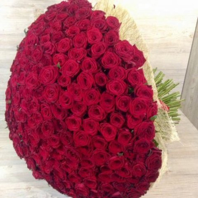 Букет из 301 красной розы ( 70см)