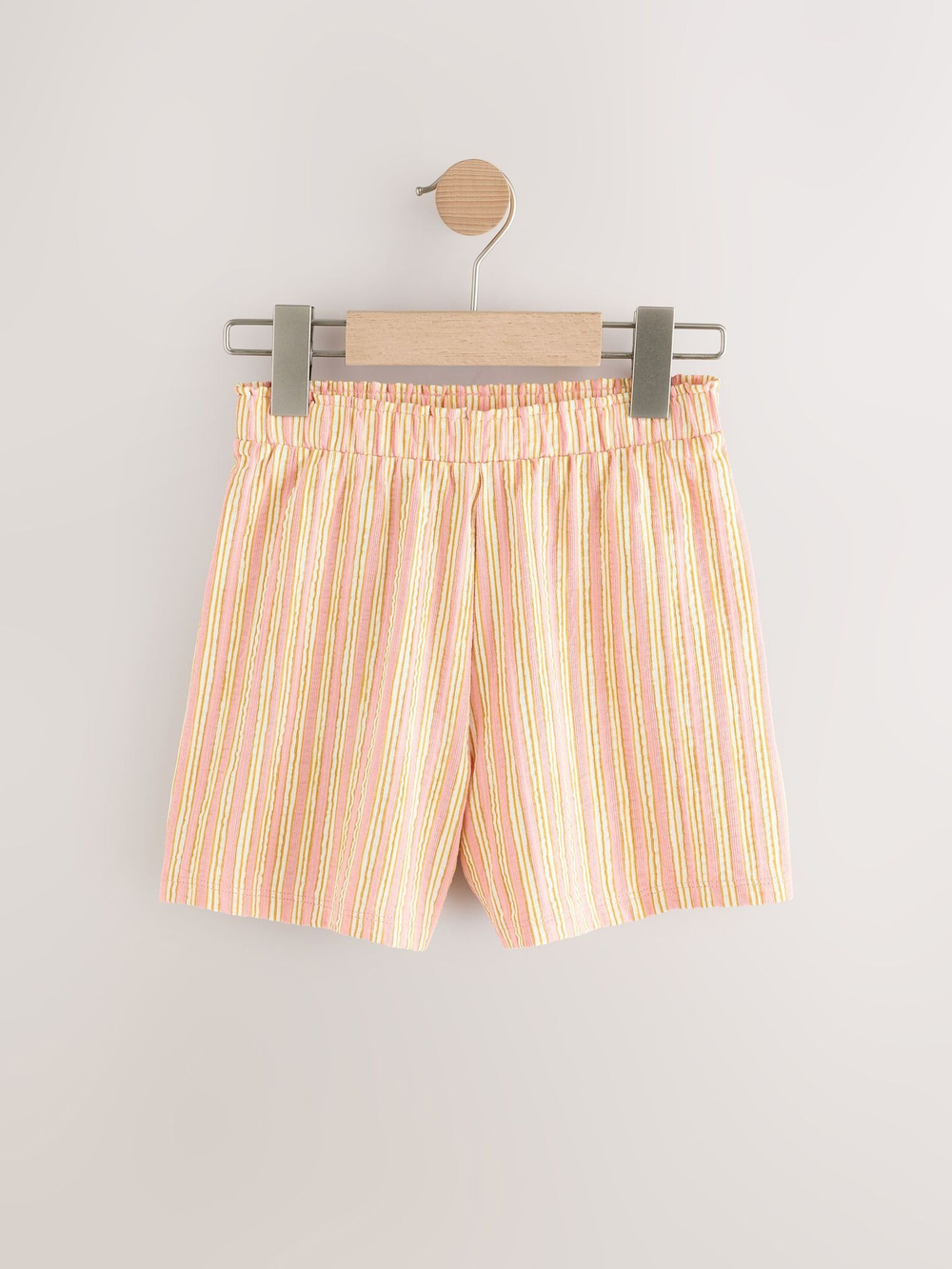 Шорты для девочки Next AH9-448, 2 шт., Персиковый, Голубой