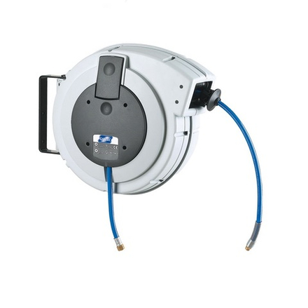 Пластиковая катушка закрытого типа для воздуха, шланг 15 м, 8х12 мм., GARTEC (Италия)