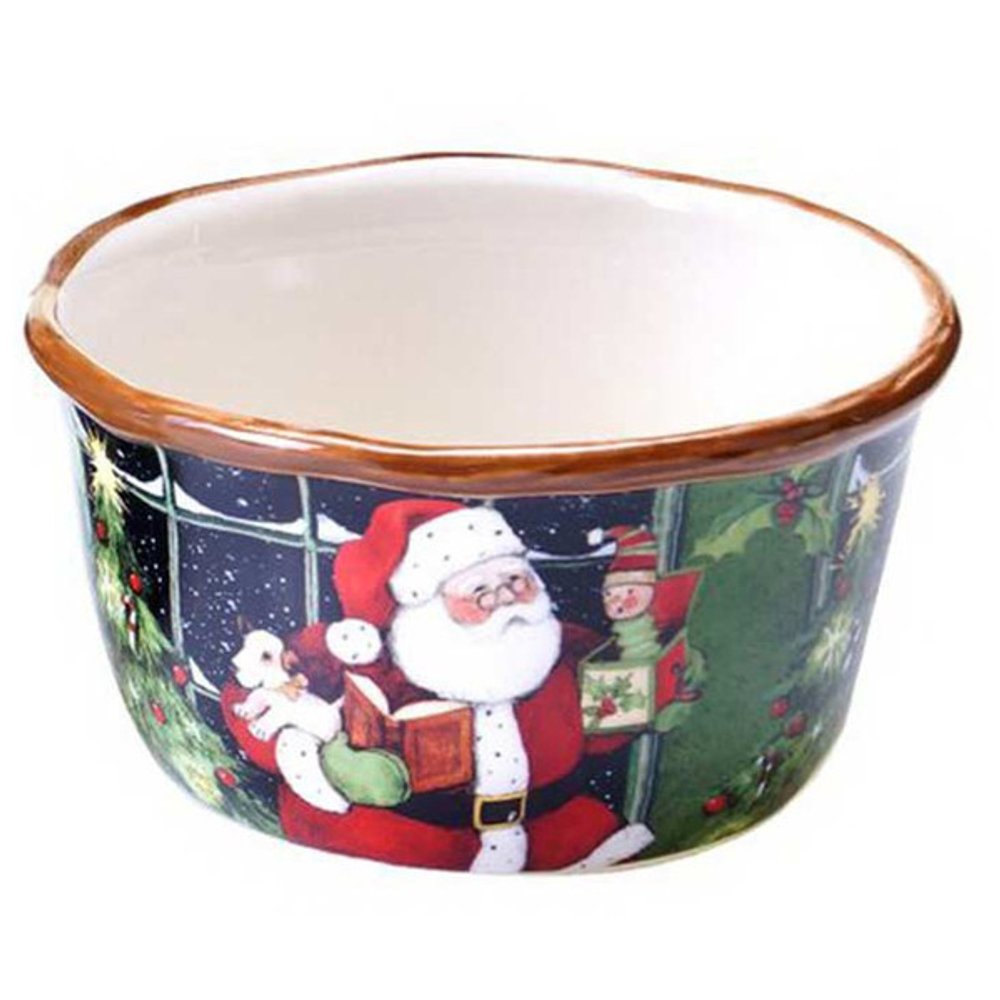 Салатник индивидуальный Certified Int. Мастерская Санта-Клауса 14см