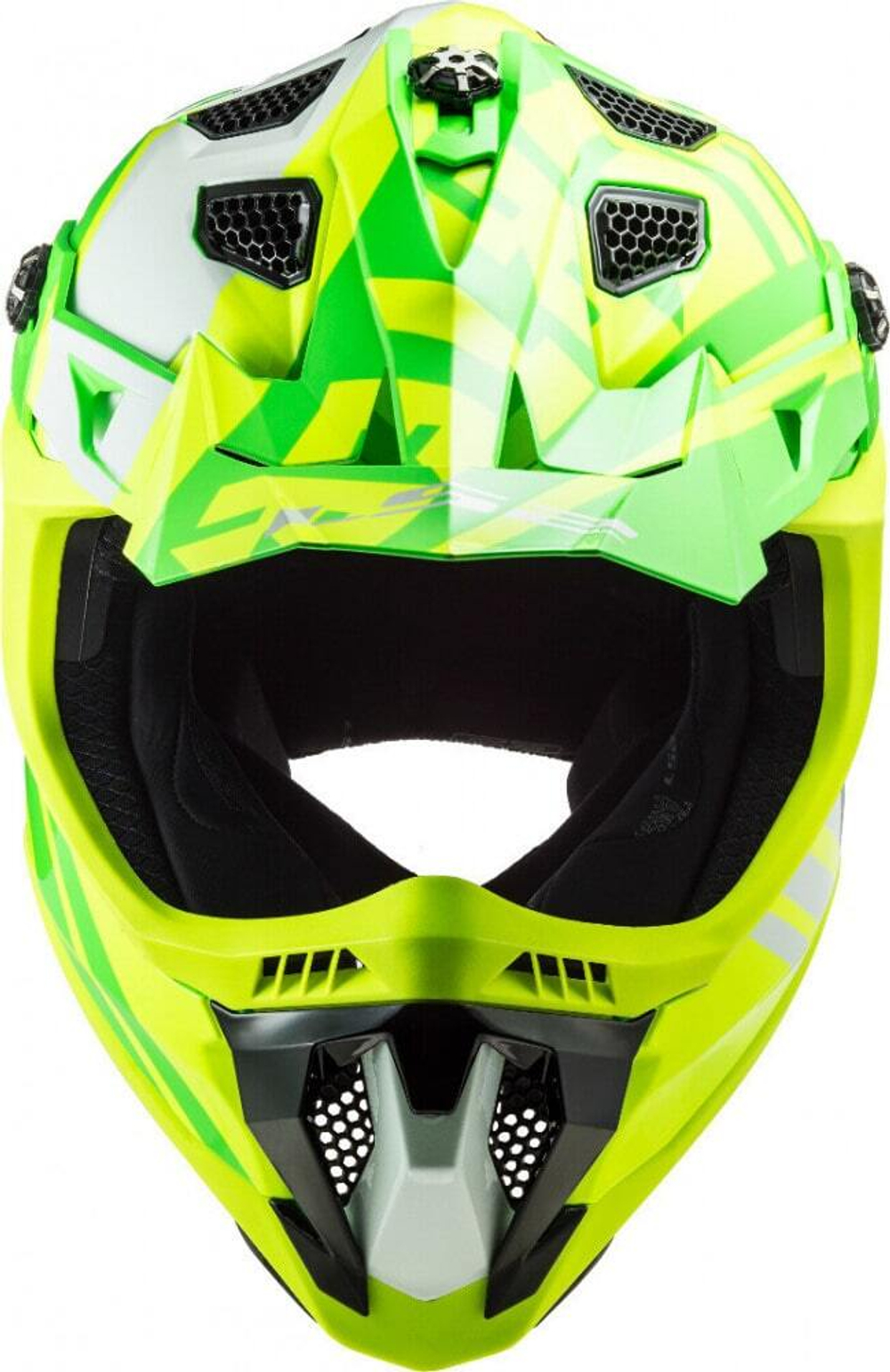 LS2 Шлем мотоциклетный кроссовый MX700 SUBVERTER EVO GAMMAX зеленый