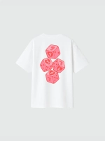 Футболка с принтом LUCKY YOU