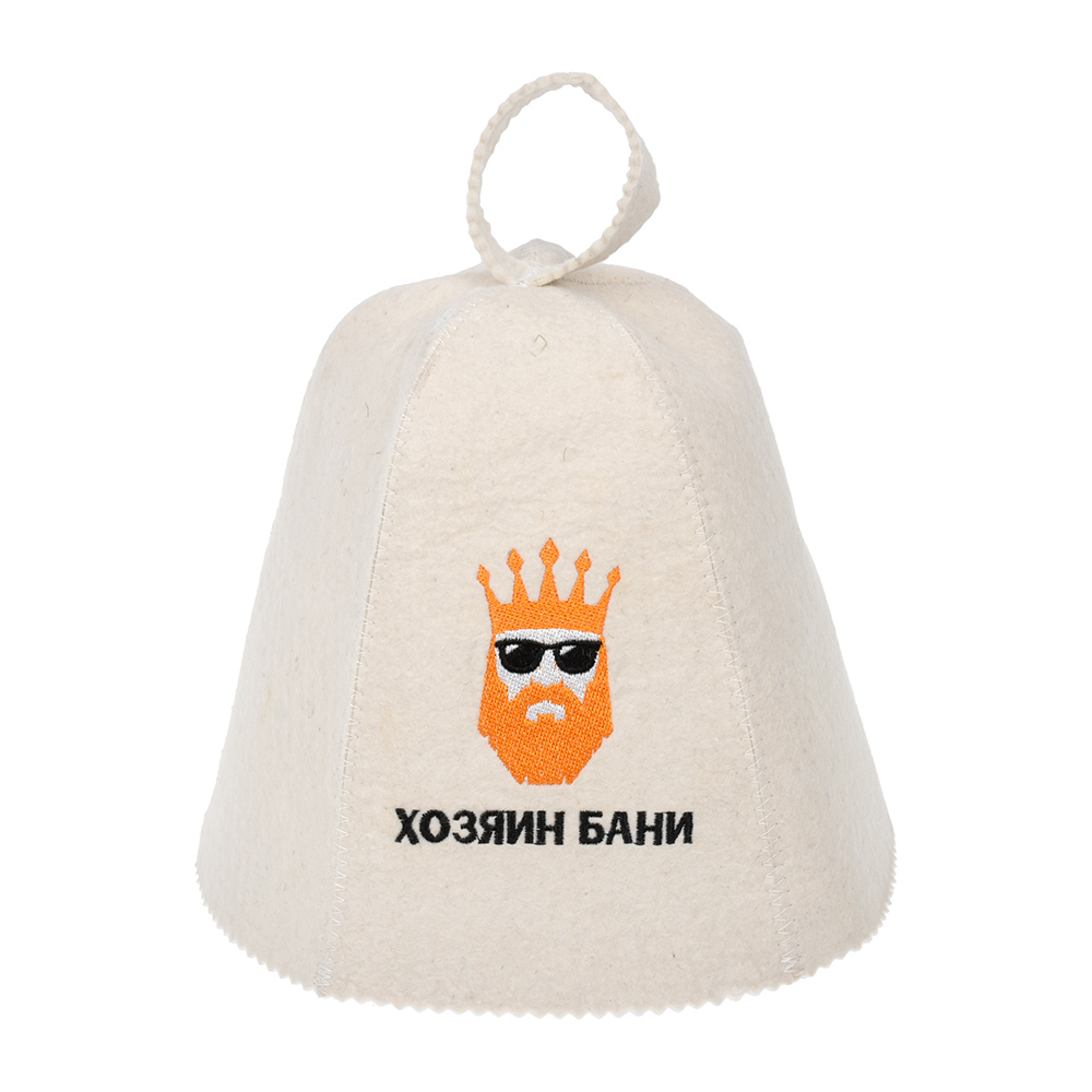 Шапка Хозяин бани Банные штучки