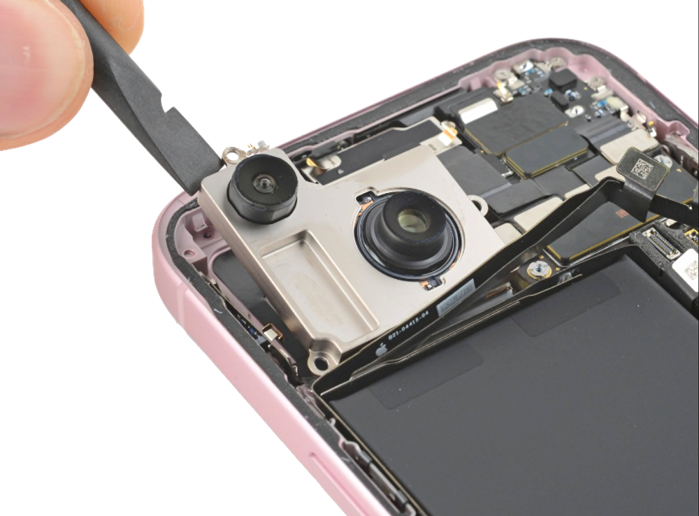 Замена основной камеры для iPhone 15