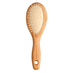 Овальная массажная щетка с нейлоновой щетиной Olivia Garden Bamboo Touch XS ID1681