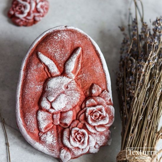 Печатный пряник с кроликом