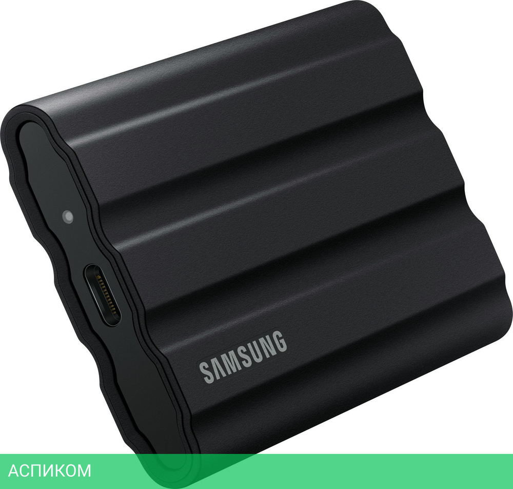 Внешний накопитель Samsung T7 Shield 4TB черный (MU-PE4T0S/WW)
