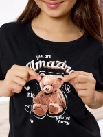 Пижама домашняя с шортами