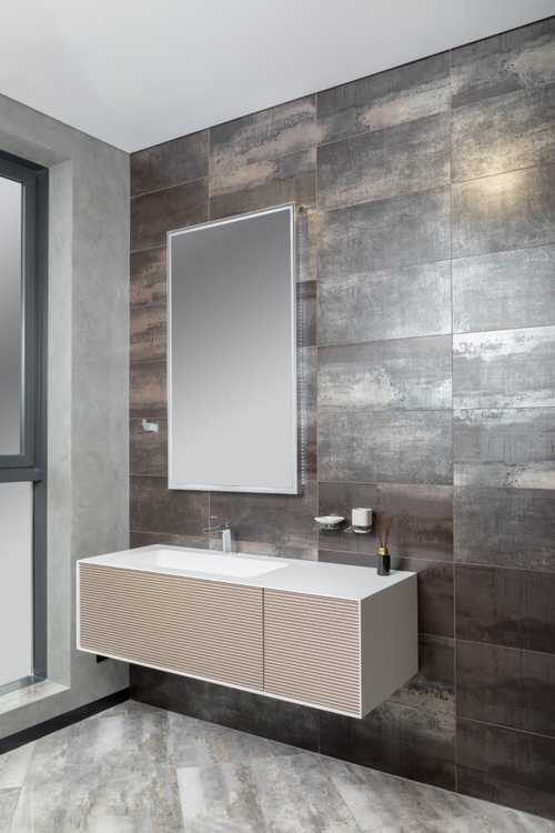 Armadi Art MINIMAL 140 DELMAR + 6mm WHITE ACRILIC 2 ящика