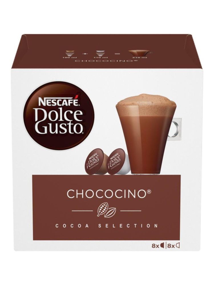 Горячий шоколад Nescafe Dolce Gusto Chococino 16 шт x 3 уп