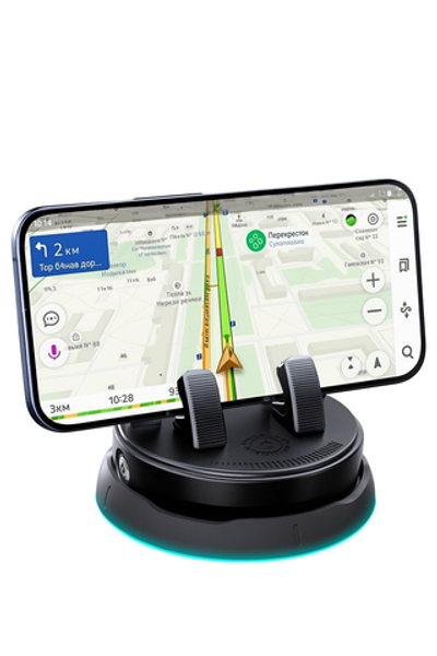 Держатель для телефона автомобильный на присоске. Подставка для телефона Radiance Sky на панель/на торпедо