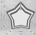 Акриловая медаль 1013