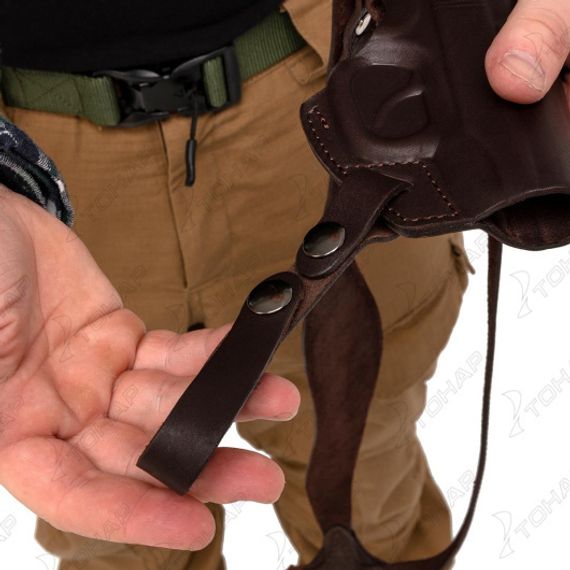 Кобура оперативная к ПМ вертикальная на резинке (HS-ОК-01) Helios