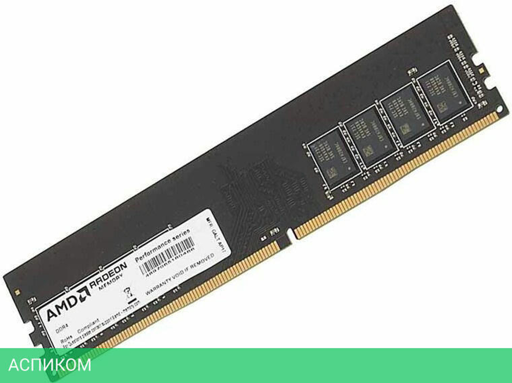 Оперативная память AMD Radeon R7 Performance Series 16GB DDR4 Black (R7416G2133U2S-U)