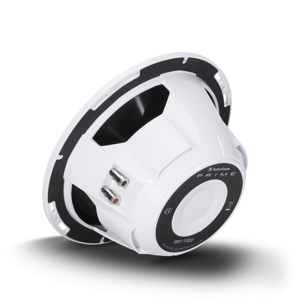 Сабвуфер бескорпусной влагозащищённый 10" Rockford RM110D4, белый