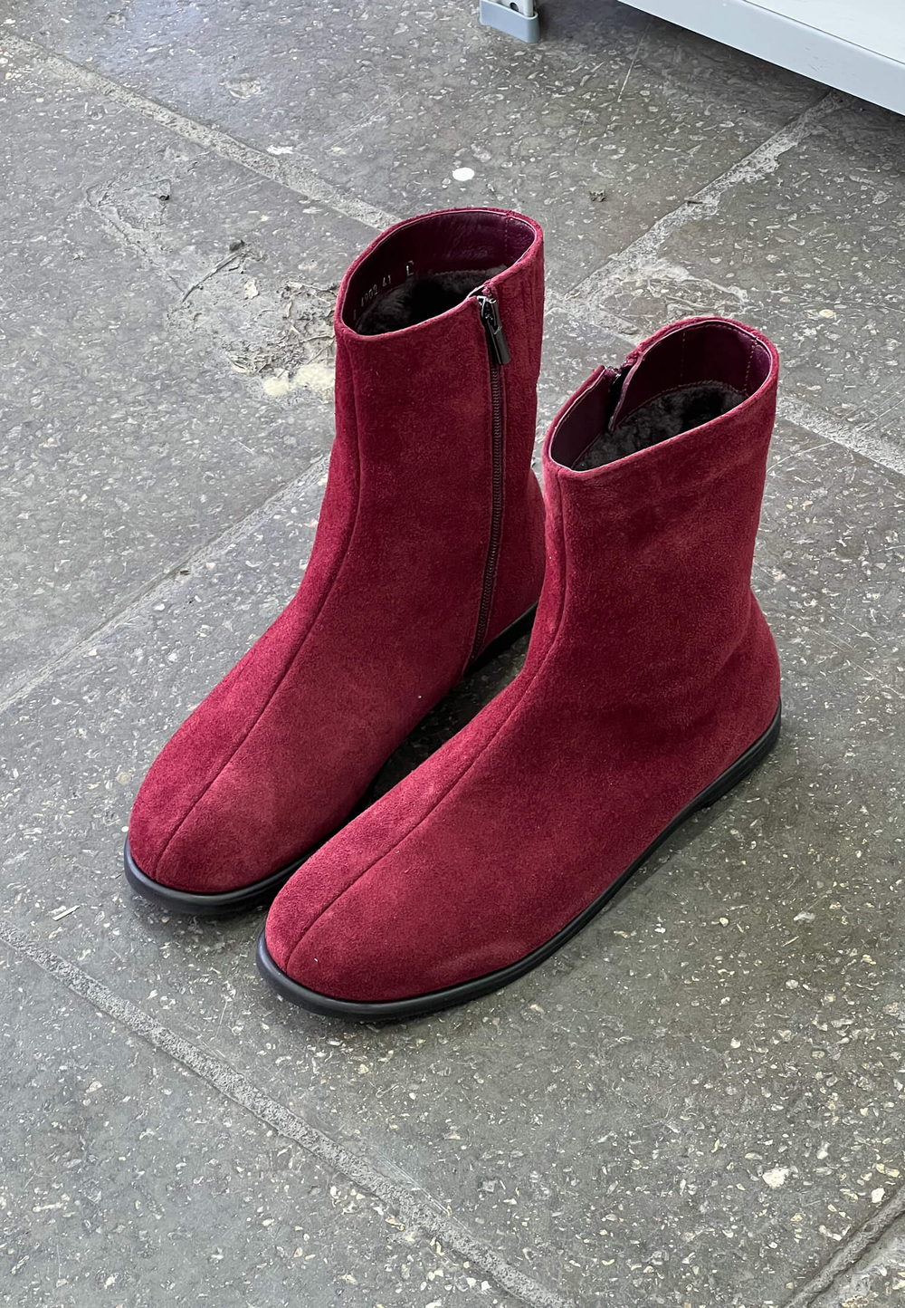 Ботинки // Bordo // Suede