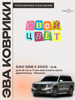 Коврики-трансформеры ЭВА в багажник для GAC GS8 II (23-н.в.)