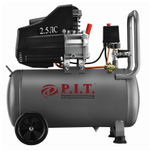 Компрессор PAC50-C   (1,8кВт, 2,5лс, 206 л/мин, 50л, 2 выхода, европереходник, масляный) P.I.T.