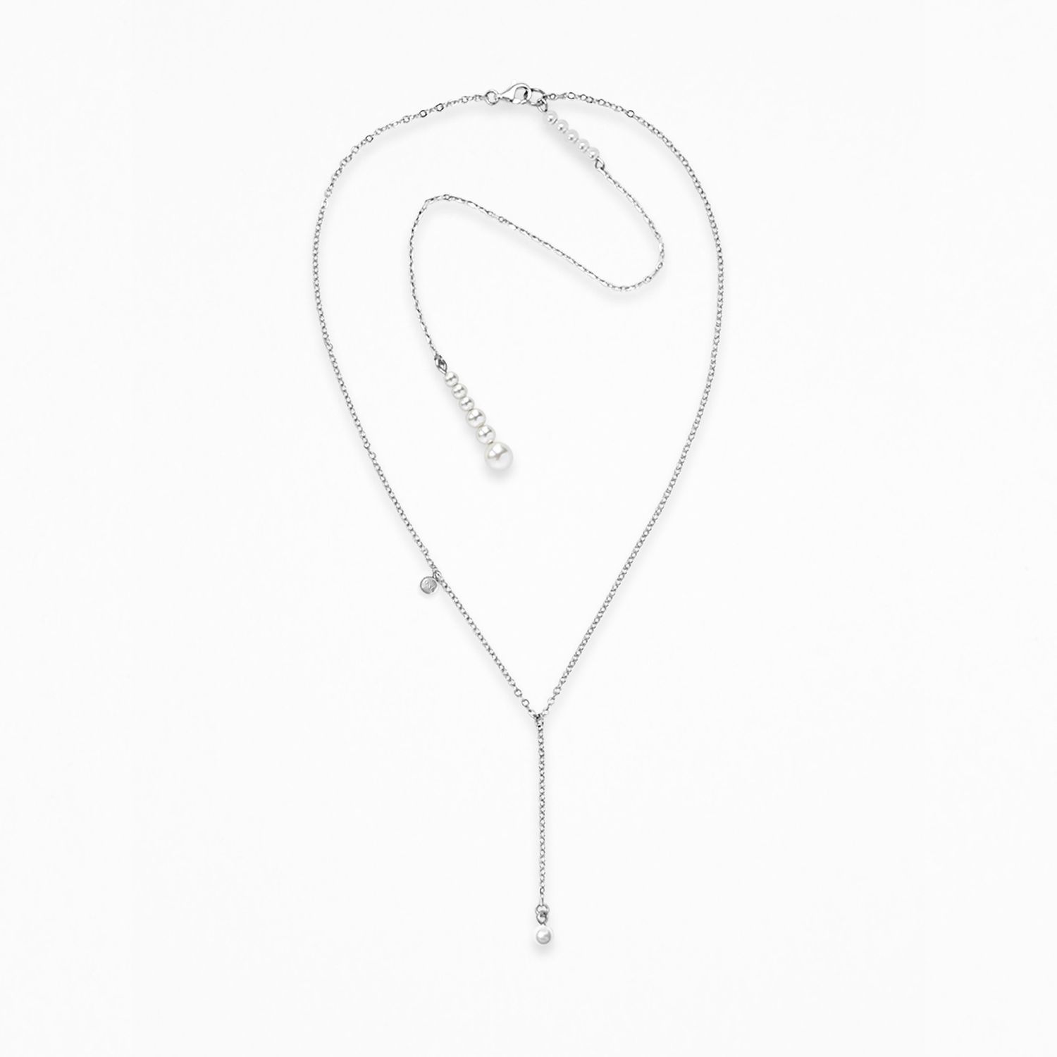 Колье BACK NECKLACE SILVER