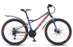 Горный (MTB) велосипед STELS Navigator 510 D 26 V010 (2022) темно-синий 16" (требует финальной сборки)