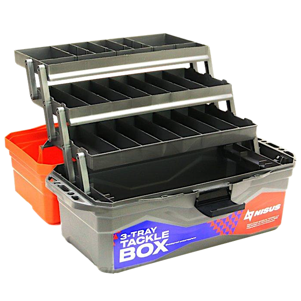 Ящик Nisus (Helios) Tracke Box 3-полочный 430x220x240мм N-TB-3 ( MB-BU ) -