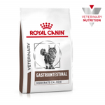 Royal Canin Gastrointestinal Moderate Calorie GIM 35 Гастроинтестинал Модерейт Кэлори Корм сухой диета для кошек при расстройствах пищеварения 2кг