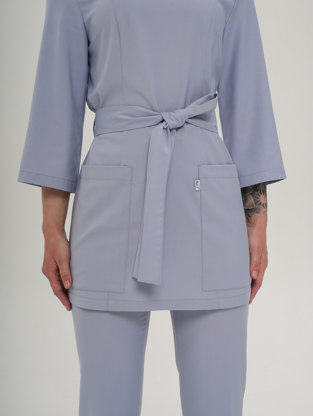 Блуза медицинская женская | Бл-375 3/4 статус премиум