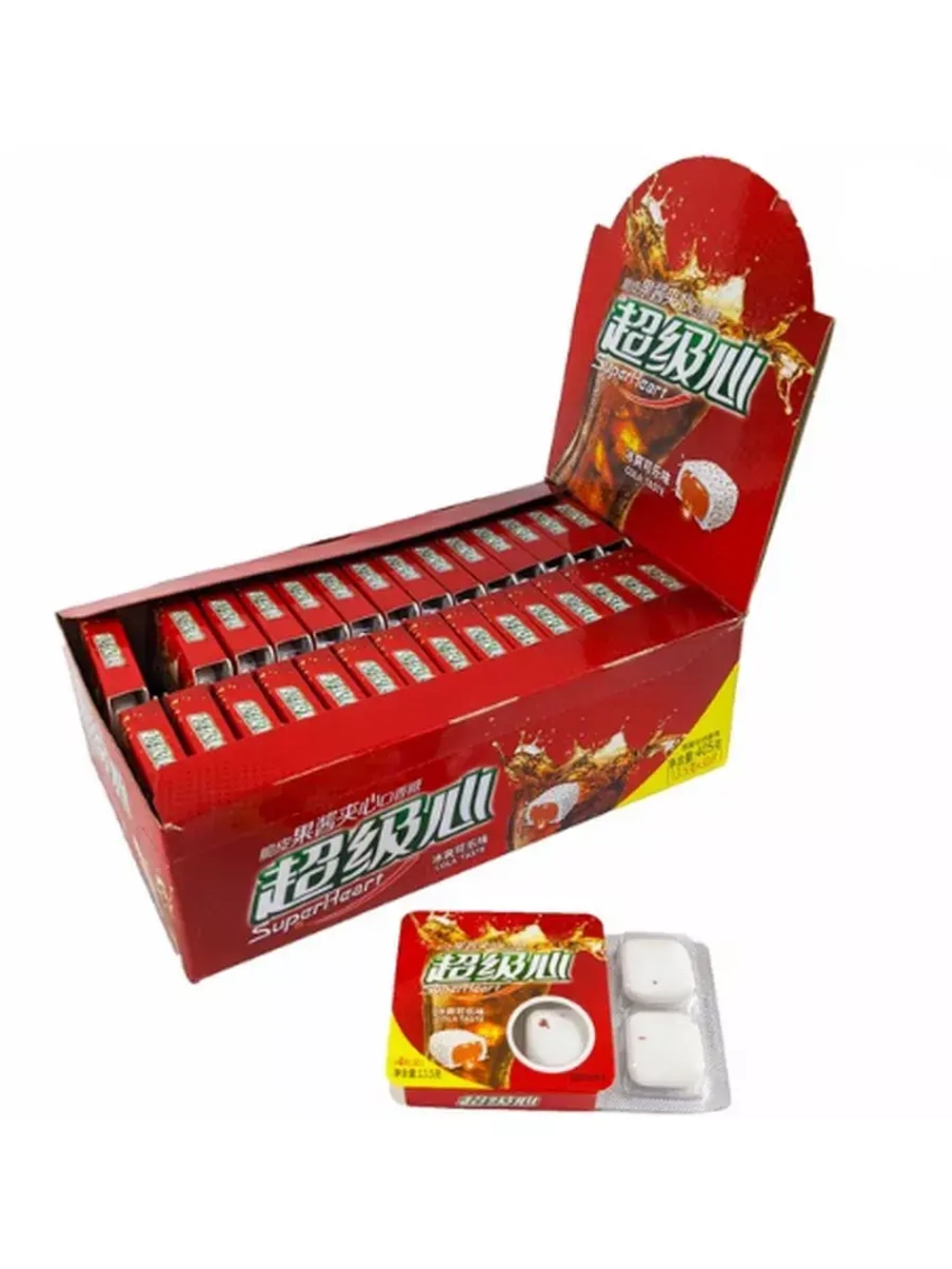 Жевательная резинка с начинкой кока кола 13,5 г * 30 шт