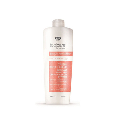 Lisap Разглаживающий шампунь для вьющихся волос Тор Care Repair Elasticising Shampoo Curly and Frizzy Hair, 1000 мл