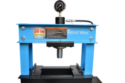 Пресс гидравлический напольный 30т  с ручным и ножным приводом GW-0930F Great Wolf