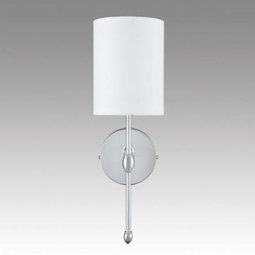 6589/1W CLASSI LN25 60 хром/белый, металл/текстиль Бра E14 1*40W 220V LATTI