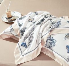 Постельное белье Asabella 2221 фланель, тенсель с хлопком