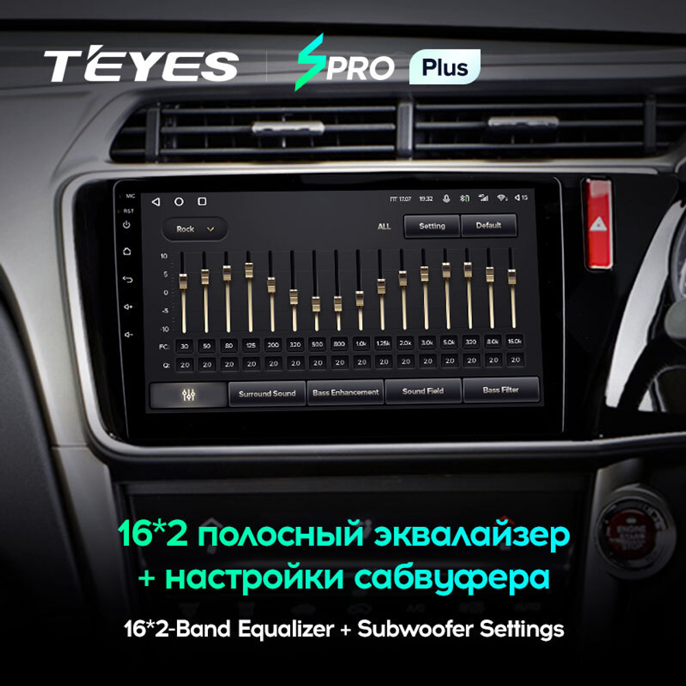 Teyes SPRO Plus 10,2" для Honda City, Grace 1  2014-2017 (прав)