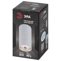Светильник настенно-потолочный спот ЭРА OL32 WH MR16 GU10 IP20 белый