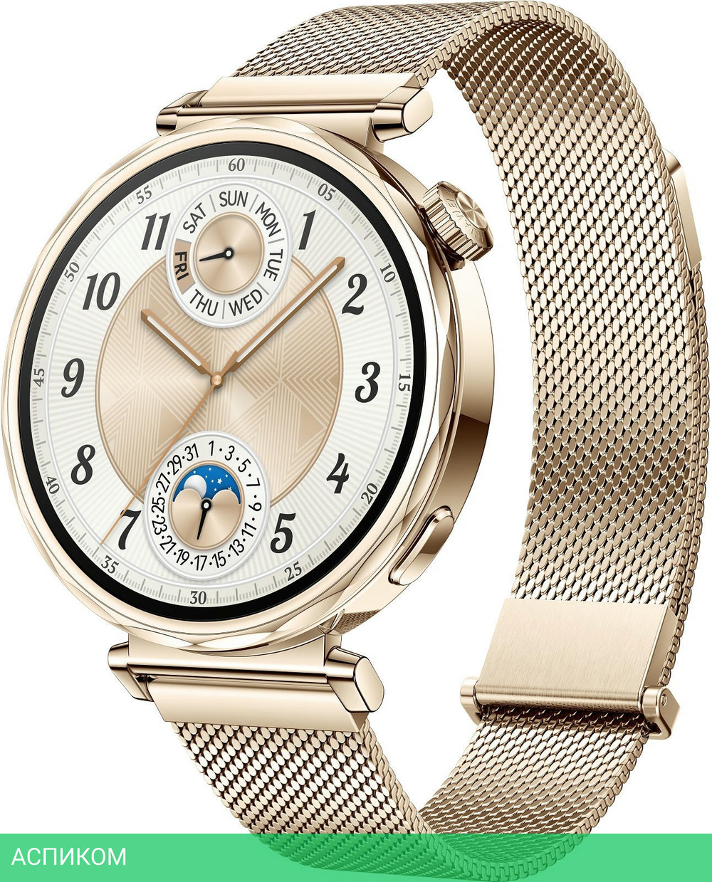 Умные часы Huawei Watch GT 5 41мм JNA-B19 Gold Milanese Strap (55020DGX)
