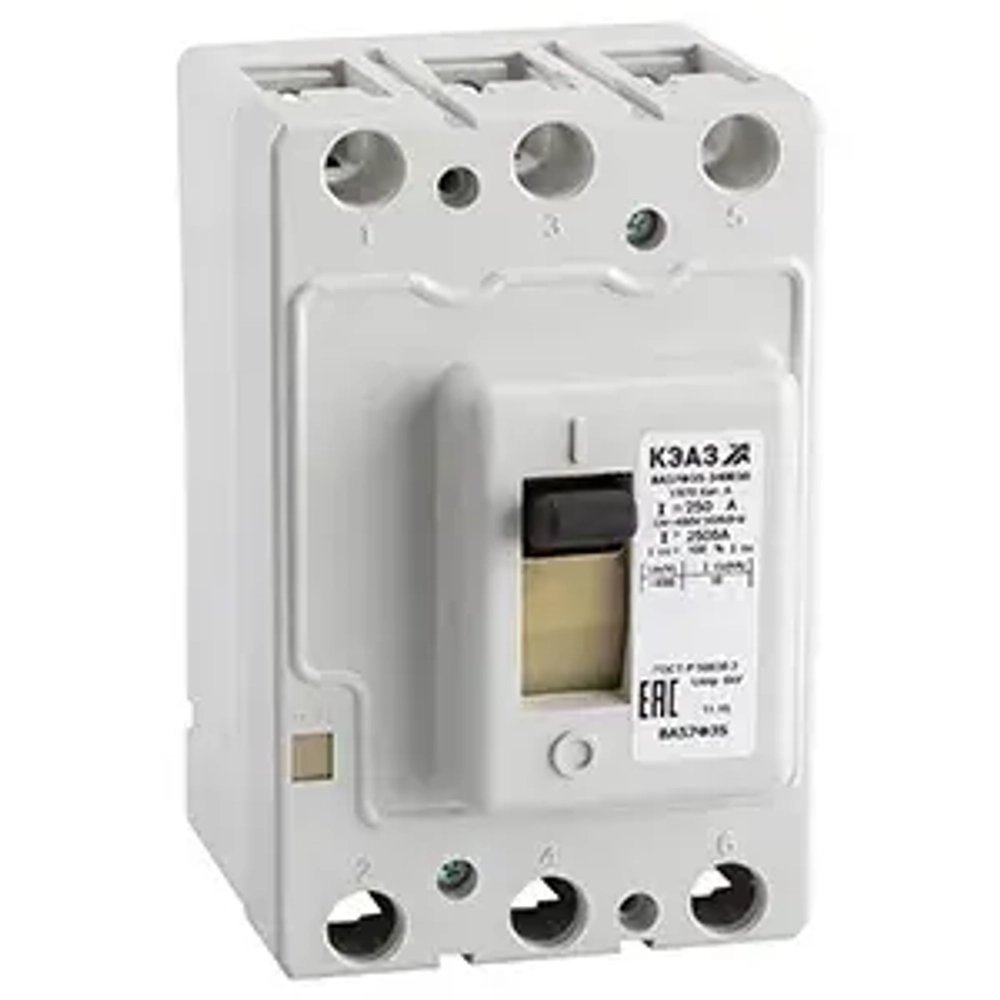 Автомат 3Р 250А 10кА ВА57Ф35-340010 КЭАЗ