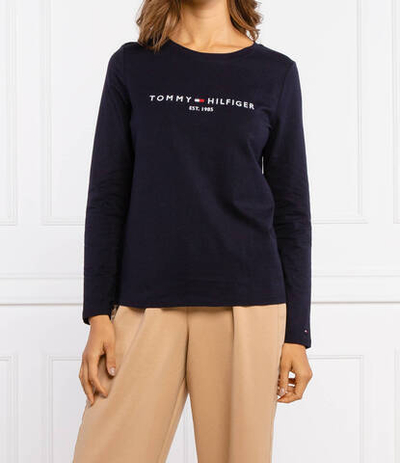 блузка Tommy Hilfiger - темно-синий(WW0WW30720)