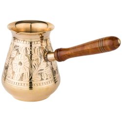 ТУРКА РЕЗНАЯ "GRAVING" 600МЛ. ЛАТУНЬ (КОР=40ШТ.)