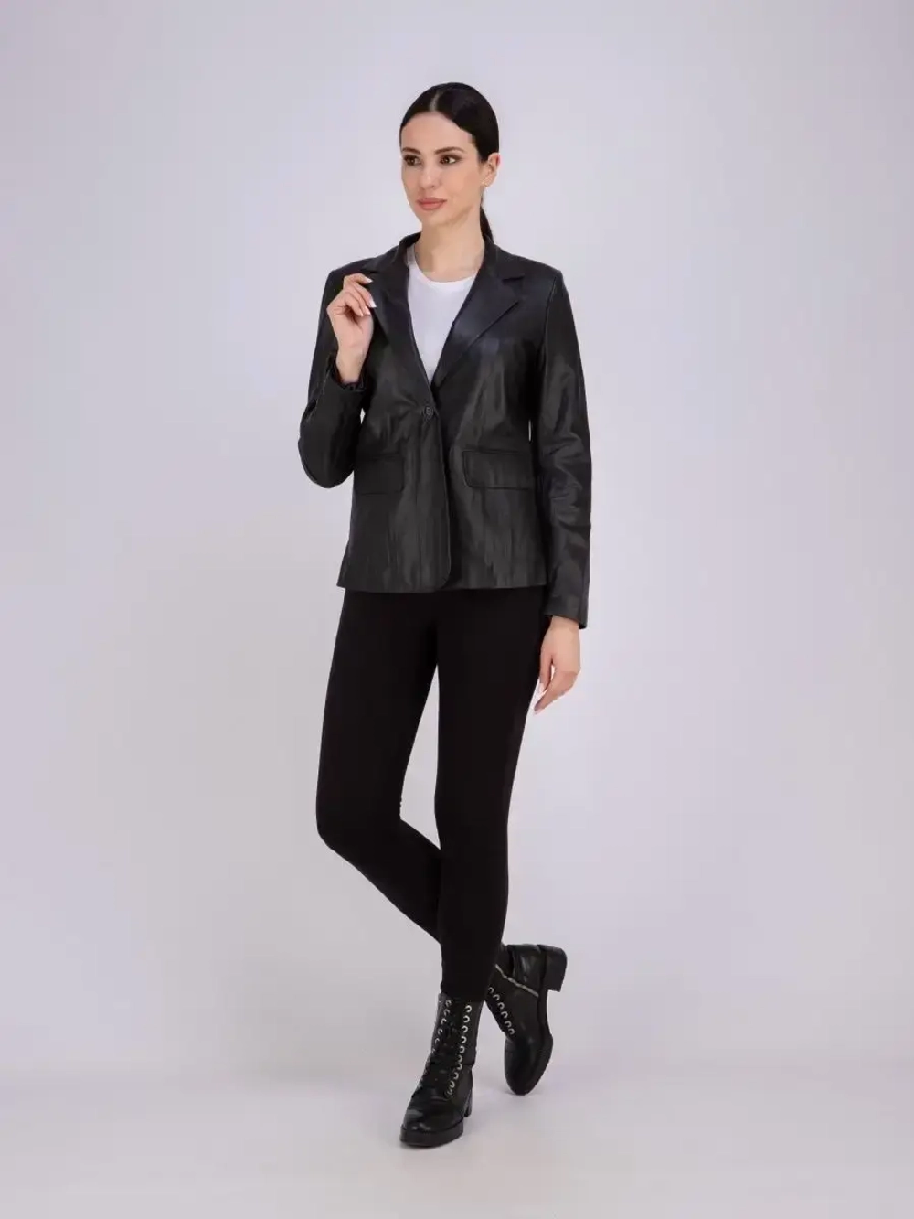 Куртка женская из натуральной кожи Турция