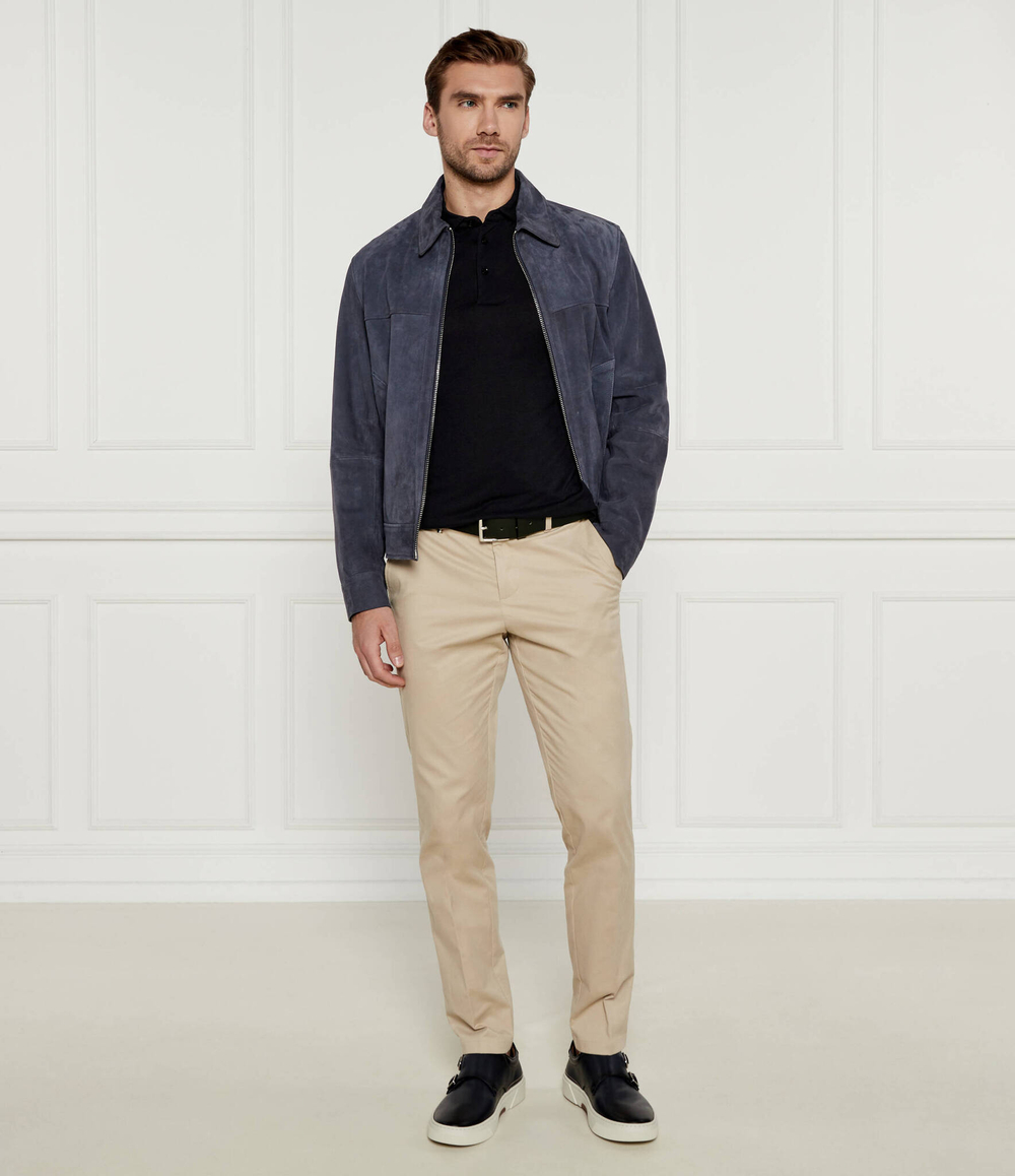 Поло H-Person 20 BOSS BLACK - темно-синий(50524320)