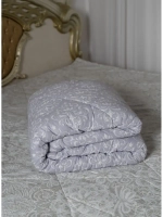 Одеяло двуспальное зимнее всесезонное теплое лен хлопок