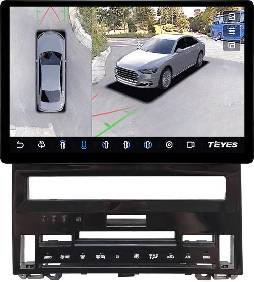 Магнитола для Toyota Avalon 5 2018-2022 (большая рамка) - Teyes CC3-2K-360 монитор 13" 2K QLED на Android 10, Быстрая, CarPlay, 4G SIM-слот, 4 камеры в комплекте