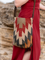 Бохо сумка "Зигзаг" большая