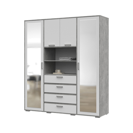 Шкаф с зеркалом Денвер ШК 02