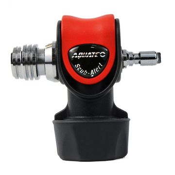 Свисток сигнальный Aquatec Sub Alert AH-150 двухсредный (крякалка) для инфлатора красный