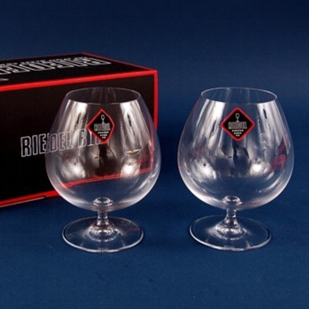 Набор бокалов для бренди 2 шт 840 мл Riedel Vinum Brandy Австрия вид
