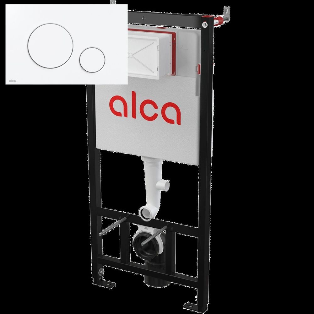 Комплект AlcaPlast SET 4 в 1: инсталляция, звукоизоляция, крепления, клавиша M670